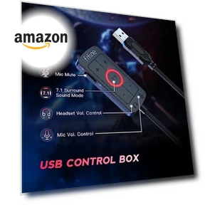 Игровая гарнитура с 7.1 Surround Sound — Гарнитуры, FIFINE