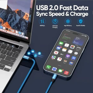 Кабель USB C to USB C, 5-паковка, Aurnoet