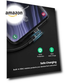 Кабель USB to USB C с углом 90 градусов — Кабели, UGREEN