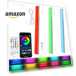 Набор из 3 RGB светодиодных лент для шкафов — LED ленты, Benreom