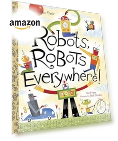 Robots Everywhere! (Little Golden Book) — Детские книги, Little Golden Book