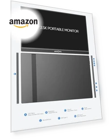 Портативный монитор 16" 2.5K — Мониторы, ARZOPA