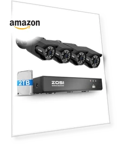 Система видеонаблюдения 4K PoE — Камеры наблюдения, ZOSI