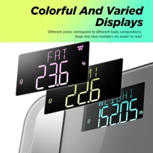 Цифровые напольные весы для измерения веса тела, жира, ИМТ и 28 других параметров — Умные весы, runstar