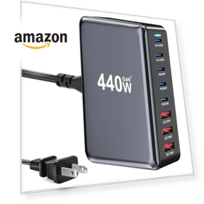 Быстрая зарядная станция USB C с 8 портами — Зарядные устройства, Shenzhen Jiuzhou Amazon Industrial Co. Ltd