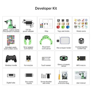 Роботизированная рука JetMax для AI Vision ROS, Hiwonder