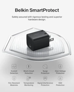 Зарядное устройство USB C 25W (2 шт.) с кабелем, Belkin