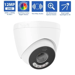 32-канальная система видеонаблюдения UltraHD 12MP 6K — Камеры видеонаблюдения, GW Security