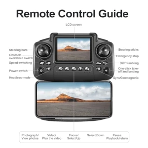 Складной мини-дрон с экранным контроллером — Квадрокоптеры, elecci
