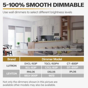 12 упаковок черных светодиодных встраиваемых светильников с ночником, POWERASIA