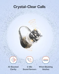 Открытые наушники-клипсы, Baseus