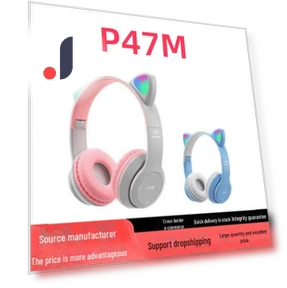 Игровая Bluetooth-гарнитура с разноцветными огнями — Гарнитуры, AI Supermarket
