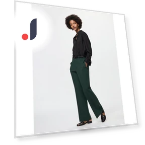 Умные расклешенные брюки — Брюки и капри, Uniqlo