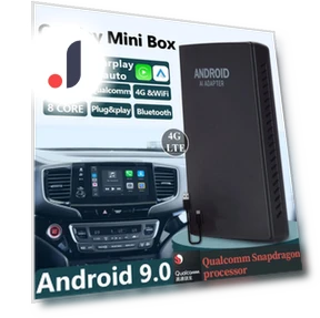 4G LTE для беспроводной поддержки CarPlay Mini Android Auto Ai Box — Автомагнитолы, loverapple
