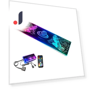RGB Задняя панель с музыкой и контроллером вентиляторов — Игровые клавиатуры, happybuySE