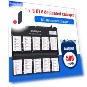 Умное зарядное устройство для 80 NiMH аккумуляторов AA — Батарейки, Doublepow Battery