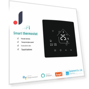 Умный настенный сенсорный ЖК-термостат WiFi — Управление HVAC, TopSky