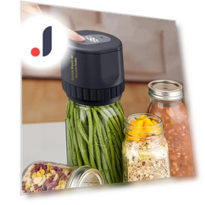 Вакуумный упаковщик для банок с широким горлышком — Пакеты для вакуумной упаковки, Wrigleys