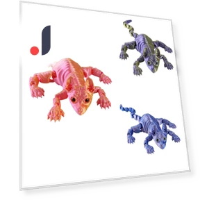 3D-печатная шарнирная игрушка-сенсорный сфинкс — Куклы и фигурки, bukaixindianpu