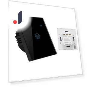 WiFi Smart Touch Switch 1Gang Light Control Wall Panel — Диммеры, loverapple