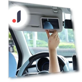 Автомобильное зеркало для макияжа со светодиодной подсветкой — Зеркала, NyPhoenix Auto