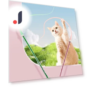 Силиконовая дразнилка для кошек — Мышки и зверушки, Smart Pet Supplies