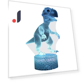 3D ночник светодиодный сенсорный — Лампы и освещение, CosyHome