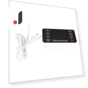 Зарядная станция с 8 портами USB и LCD дисплеем — Зарядные станции, DIYelecs