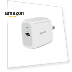 30W Однопортовый GaN USB-C Зарядное Устройство — Зарядные устройства, Amazon Basics