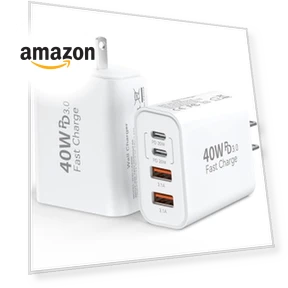 Быстрое зарядное устройство с 4 портами USB C — Зарядные устройства, Shenzhen Xihuida Electronics Co., Ltd.