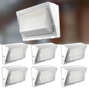 6Pack 150W LED Wall Pack Lights, Lightdot