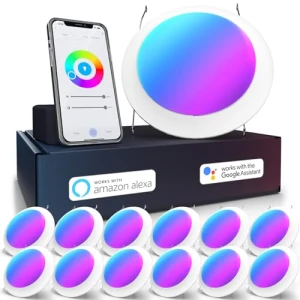 Умные встраиваемые светодиодные светильники, Sunco Lighting