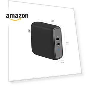 Двухпортовое USB-C зарядное устройство — Зарядные устройства, Amazon