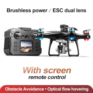 Дрон с экраном дистанционного управления — Квадрокоптеры