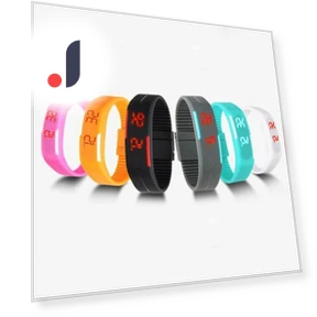 Силиконовый светодиодный спортивный браслет — Браслеты и клипсы, LOMEII Electronic