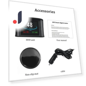 Универсальный GPS-дисплей Smart HUD — GPS-трекеры, VehicleKit