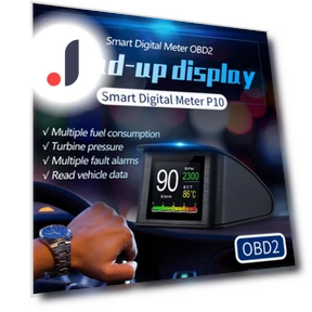 Универсальный HUD OBD2 Smart Digital Meter Head Up Display — Автоэлектроника и аксессуары