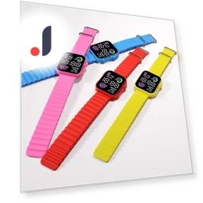 Умные часы с двухцветным кольцом — Браслеты и клипсы, Puntos Electronics