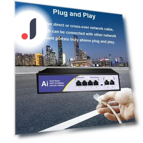 POE Switch 6 портов — Концентраторы, KuWFi