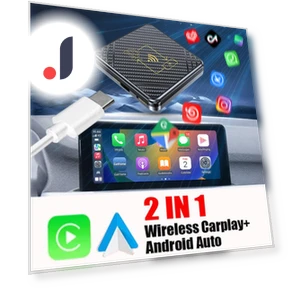 Адаптер для беспроводного CarPlay и Android Auto — Аксессуары для GPS-систем, JOHO - CarGear