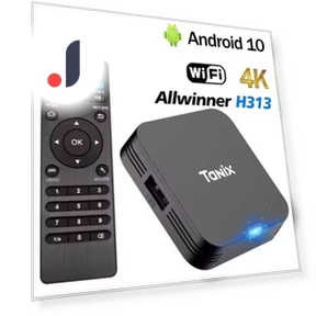 Мини ТВ-бокс с Android 10.0 — Fire TV, Tanix