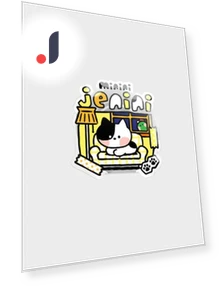 Дженни MagSafe Smart Talk — Аксессуары для телефонов, LINE FRIENDS