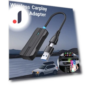 Беспроводной адаптер CarPlay Bluetooth Auto Wireless Smart Mini Box Plug And Play WiFi Fast Connect Universal — Bluetooth-передатчики, World Auto Parts