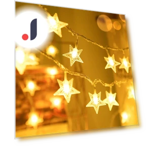 Светодиодные фонари Star — Гирлянды для дома, AI Supermarket