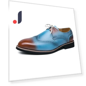 Мужские туфли из кожи на шнуровке — Стильные кроссовки, SoleVibe Shoes