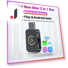 Mini Carplay + Android Auto беспроводной адаптер — Автомагнитолы, YJMP