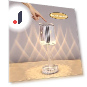 Портативная хрустальная настольная лампа — Лампы и абажуры, Binchi Lighting Appliances