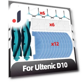 Совместимые аксессуары для робота-пылесоса Ultenic D10 — Запчасти и аксессуары для пылесосов, Lntelligent Living Hall