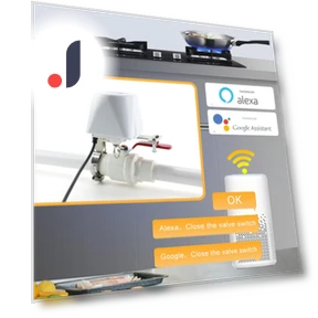 Умный газовый клапан Tuya Zigbee с таймером отключения воды — Контроллеры, Seahorse Home