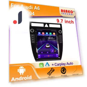 Вертикальная Android Smart магнитола для Audi A6 — Автомагнитолы, Reakosound